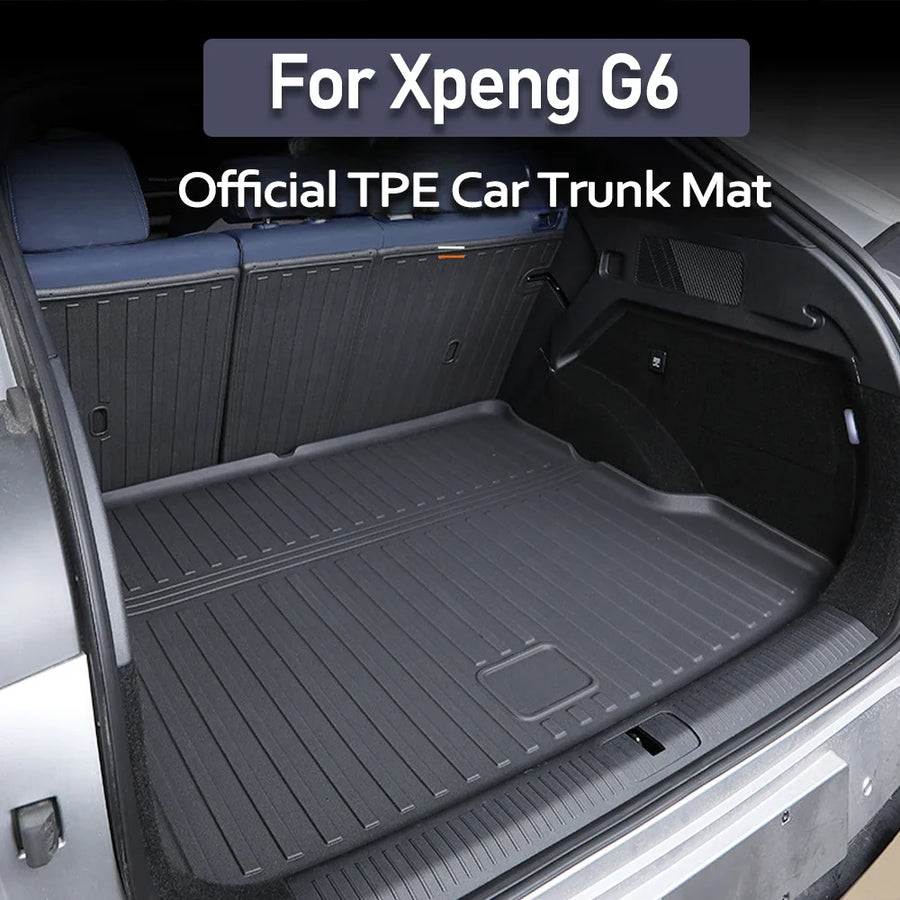 Xpeng G6 2023 2024 Xiaopeng G6 Waterproof Trunk Mat Dirt Proof Car Trunk Pad Modification Car Trunk Mat OEM