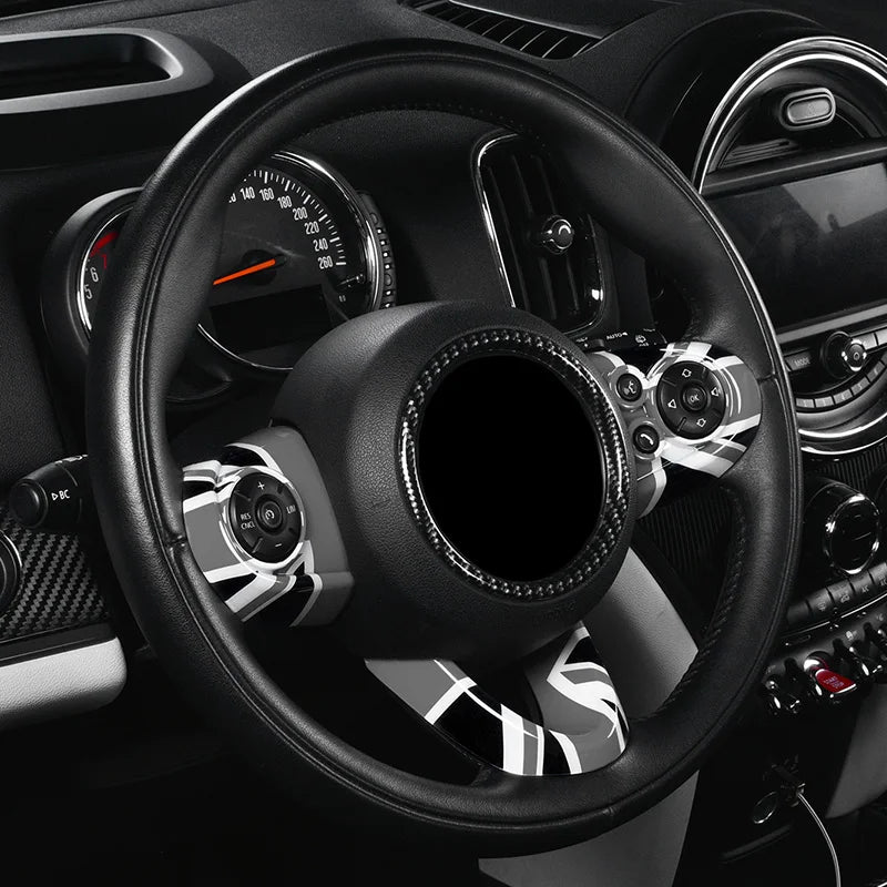 Steering Wheel Button Panel Trim for Mini Cooper Car Interior Accessory GMUNI
