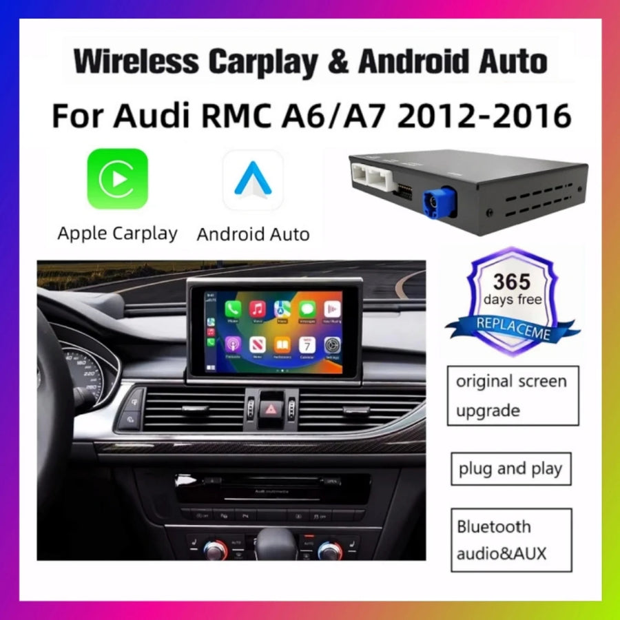 Wireless CarPlay Android Auto Retrofit Kit for Audi A6 A7 CarPlay Retrofit Module ANYFAR