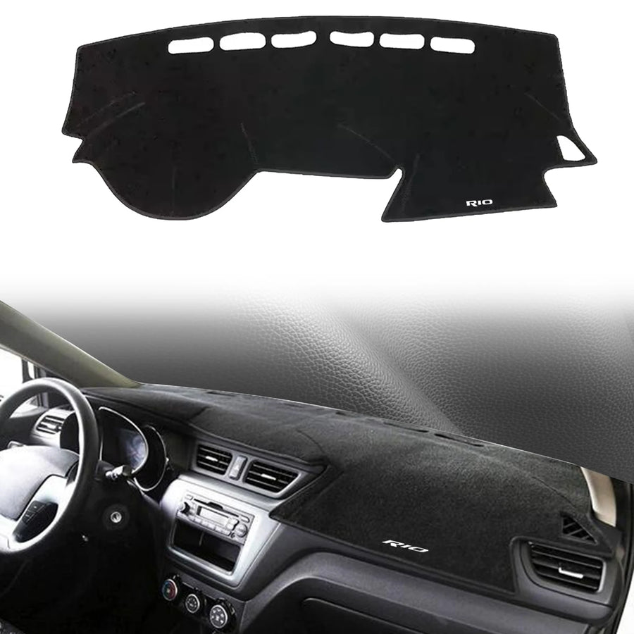 Custom Fit Dashboard Cover Mat for Kia Rio 3 2012–2017 Dashboard Mat CATUSIKI