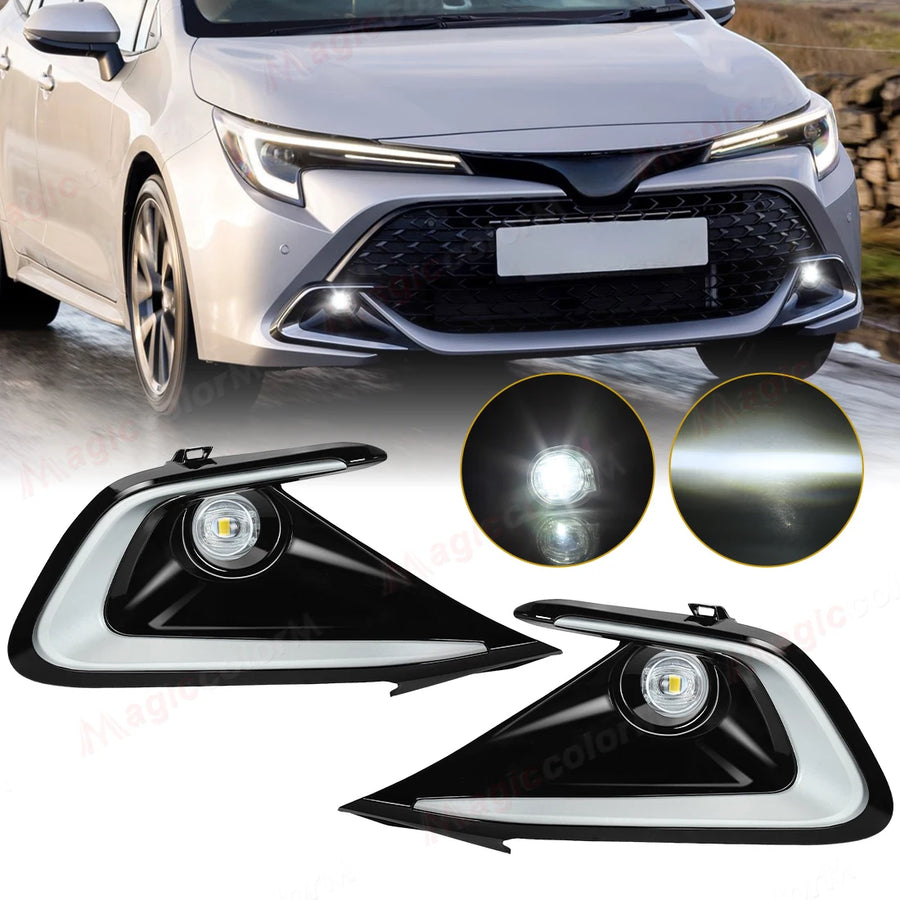 LED Fog Light Kit for Toyota Corolla Hatchback 2023-2026 Car Interior Accessory MAGIC COLORM