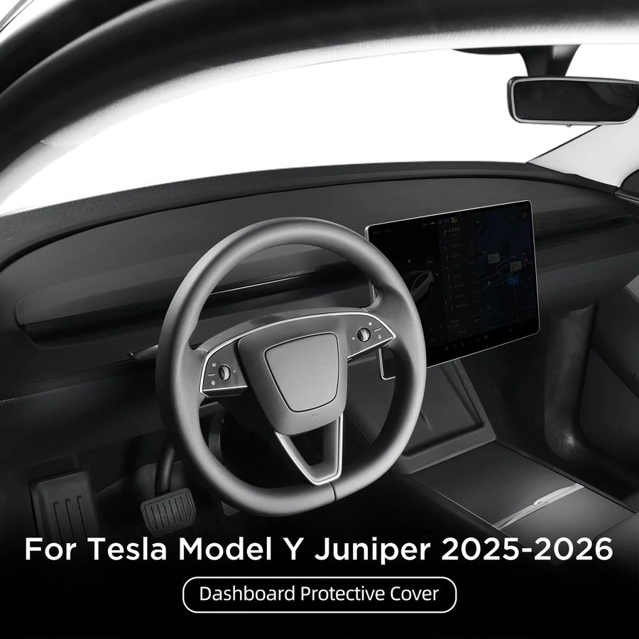 Tesla Model Y Launch 2025 2026 Juniper Car Dashmat Dashboard Cover Dash Mat Light-Proof Pad Protect Accessories - Smabee Car