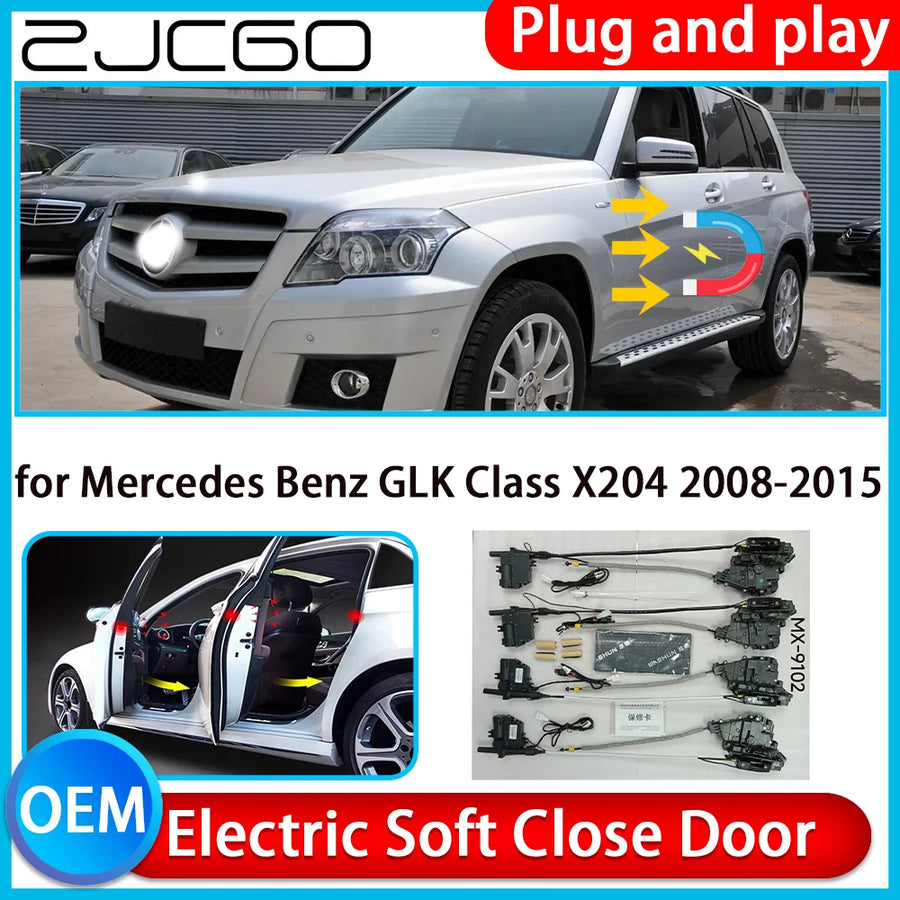 Electric Soft Close Door Kit for Mercedes Benz GLK Class X204 Car Interior Accessory ZJCGO Default Title