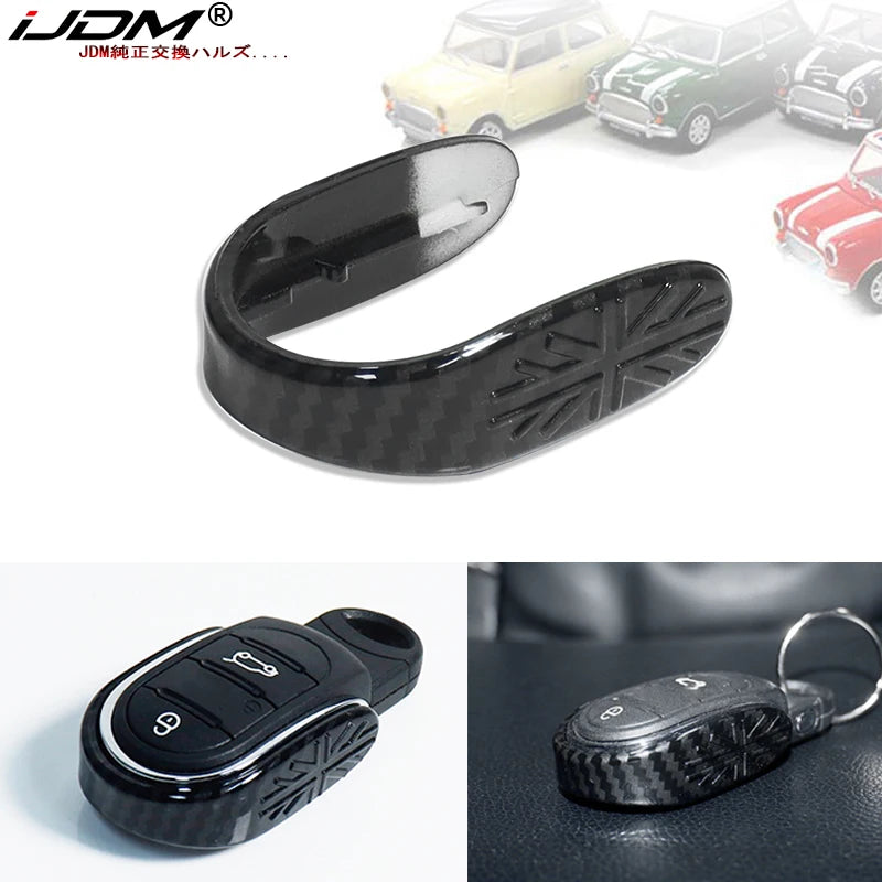 Carbon Fiber Key Fob Shell for Mini Cooper F56 F55 F54 Car Interior Accessory iJDM