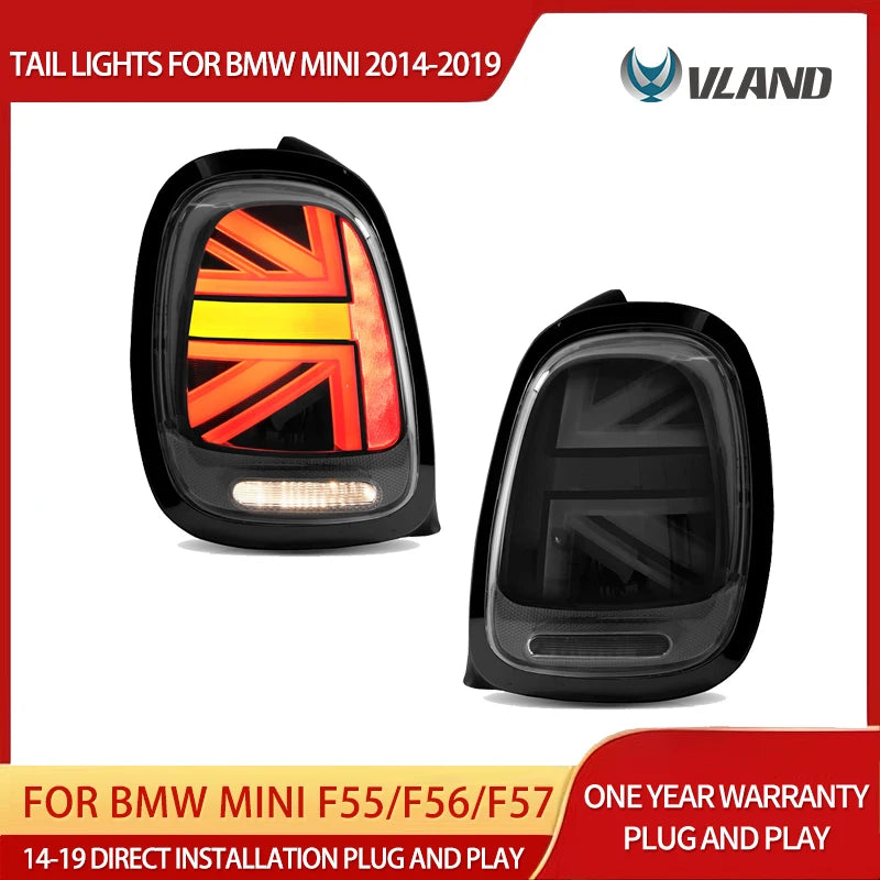 LED Taillights for Mini Cooper F55 F56 2014-19 Car Interior Accessory Vland