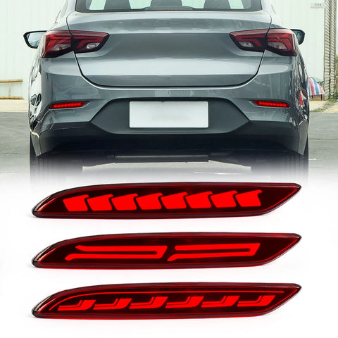 Dynamic Rear Bumper Light for Chevrolet Cavalier 2020-2022 Car Interior Accessory MAGIC COLORM