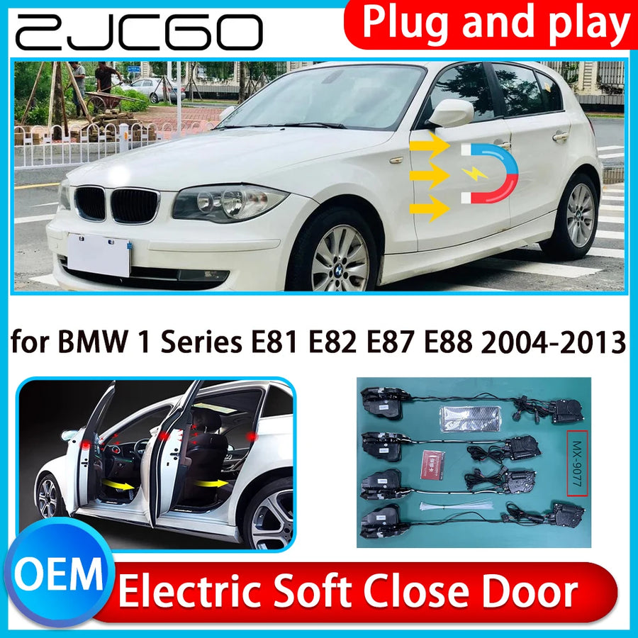 Automatic Electric Soft Close Door Kit for BMW 1 Series 2004–2013 Car Interior Accessory ZJCGO