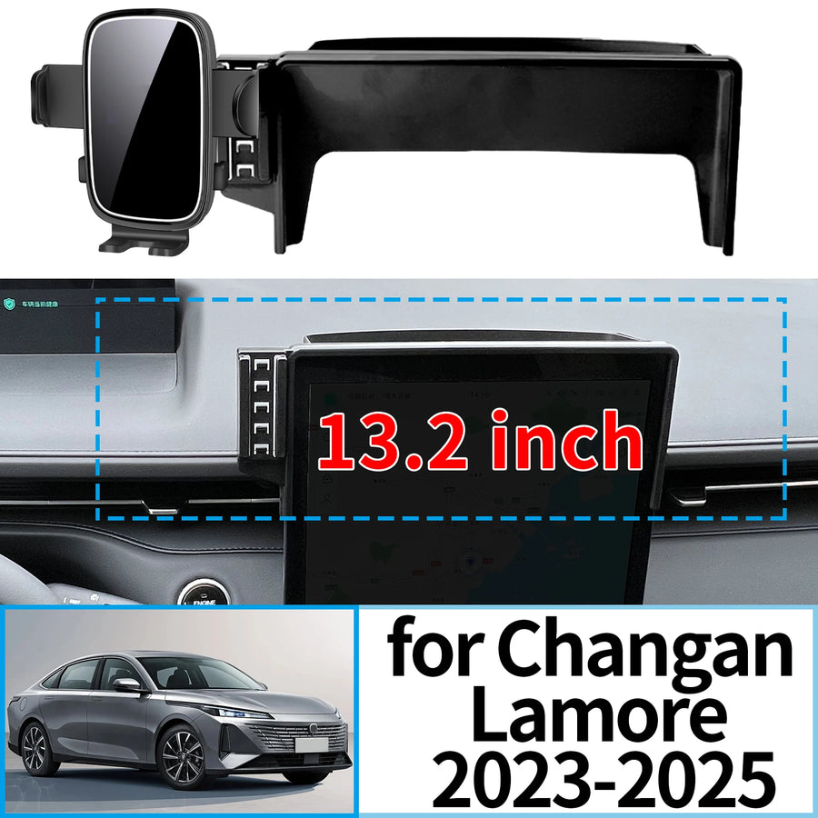 Wireless Charging Phone Mount for Changan Lamore 2023-2025 Car Phone Holder CATUSIKI