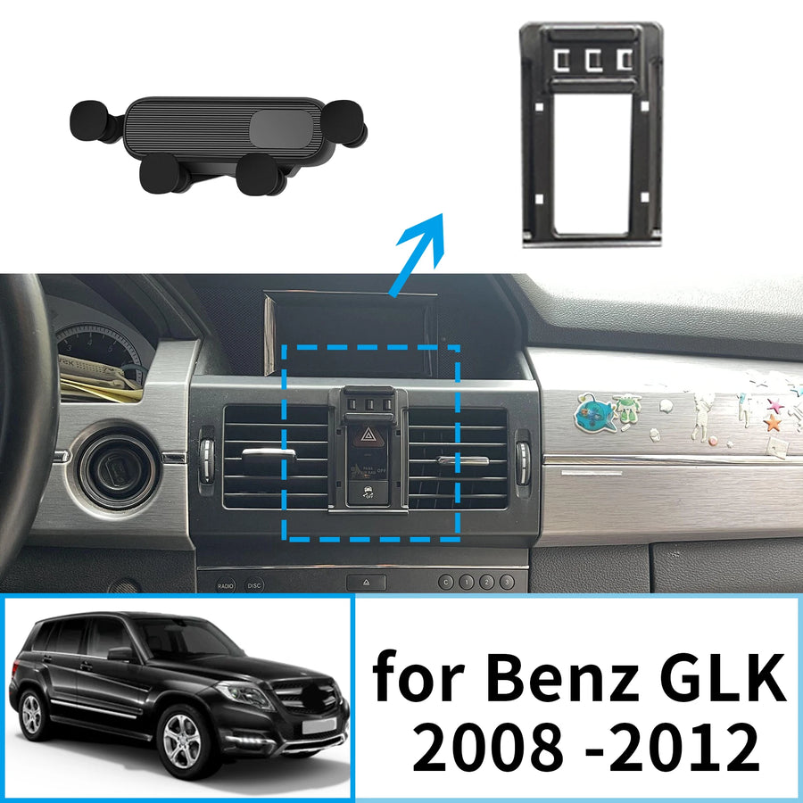 Adjustable Smart Wireless Charging Mount for Mercedes Benz GLK Car Phone Holder CATUSIKI