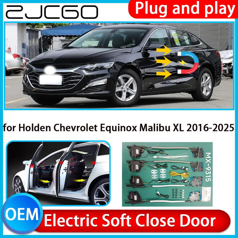 Electric Soft Close Door System for Chevrolet Equinox 2018–2024 Car Interior Accessory ZJCGO