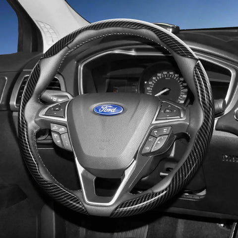 Carbon Fiber Wheel Cover for Ford F-150 Car Interior Accessory Hocasen