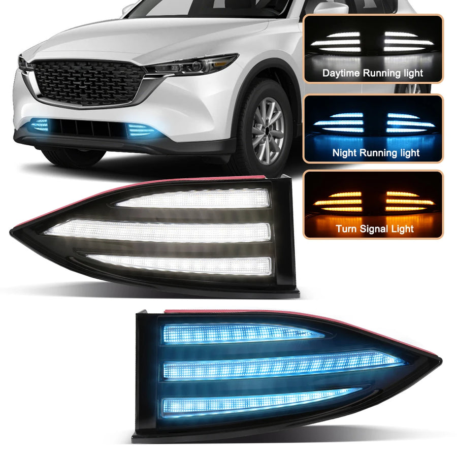 Multi-Color LED DRL for Mazda CX-5 2022-2023 Daytime Running Light MAGIC COLORM