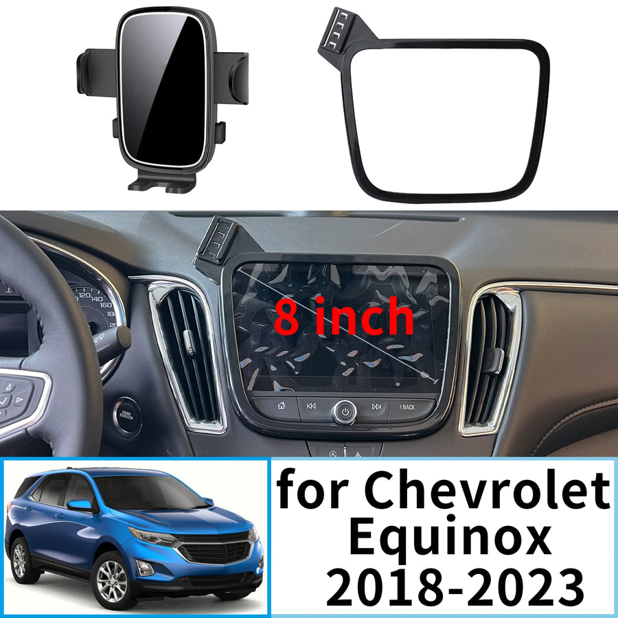 Stable Clip-On Phone Holder Mount for Chevrolet Equinox 2018-2023 Car Phone Holder OEM