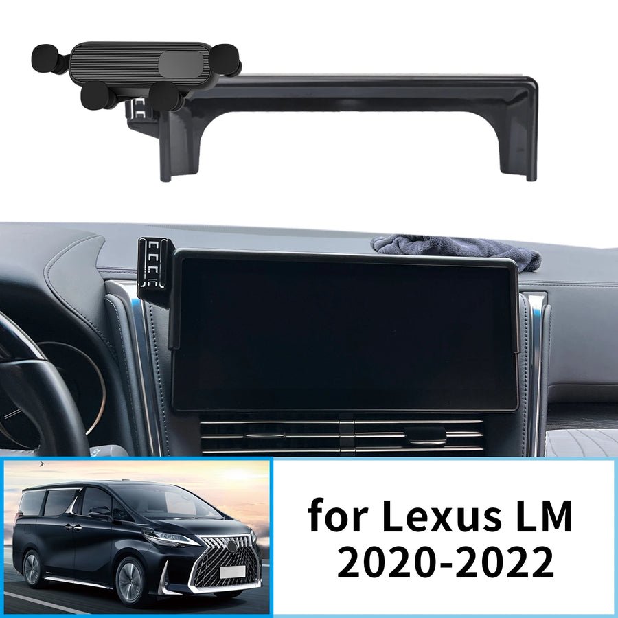 Smart Wireless Charging Navigation Mount for Lexus LM 2020–2022 Car Phone Holder OEM