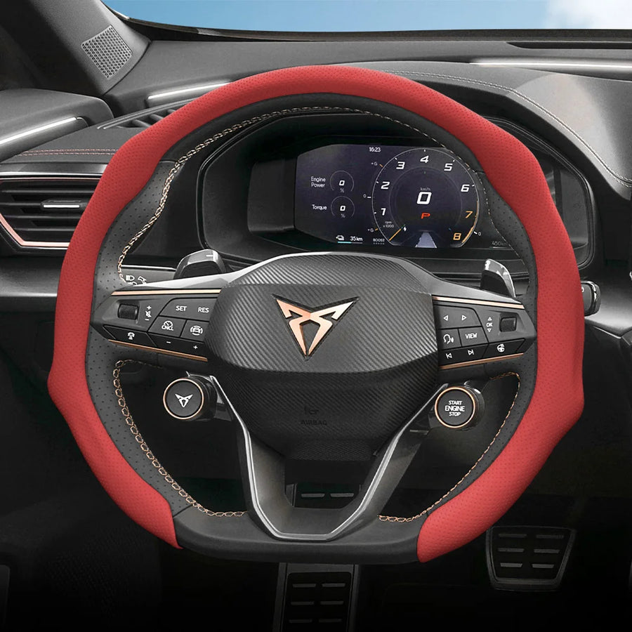 Perforated Non-Slip Wheel Cover for Cupra Models Car Interior Accessory Hocasen