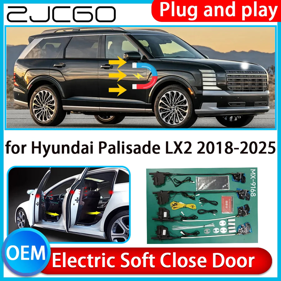 Electric Soft Close Door Kit for Hyundai Palisade 2018-2025 Car Interior Accessory ZJCGO Default Title