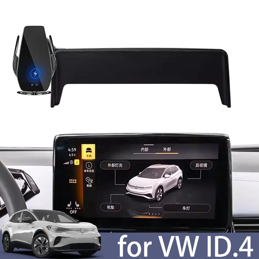 Magnetic Wireless Charging Phone Holder for VW ID.4 2021-2023 Car Phone Holder OEM