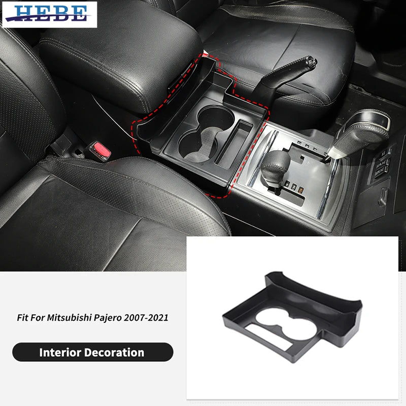Gearbox Storage Box for Mitsubishi Pajero 2007-2021 Car Interior Accessory HEBE