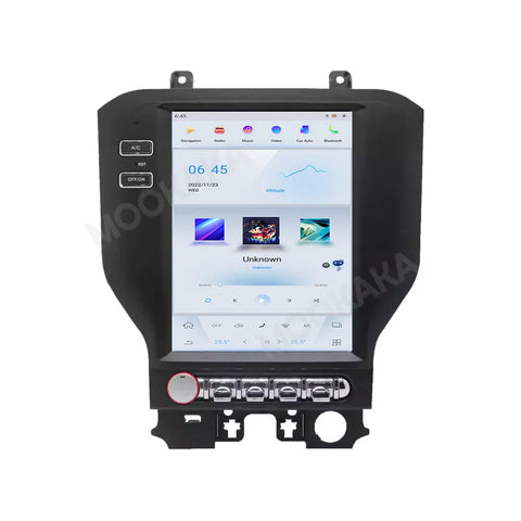 10.4" Vertical Android Head Unit for Ford Mustang 2014-2021 Android Head Unit Aotsr 8GB 256GB Eight Core
