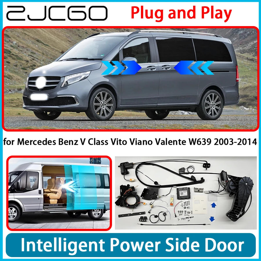 Electric Power Sliding Door Retrofit for Mercedes Vito W639 Car Interior Accessory ZJCGO