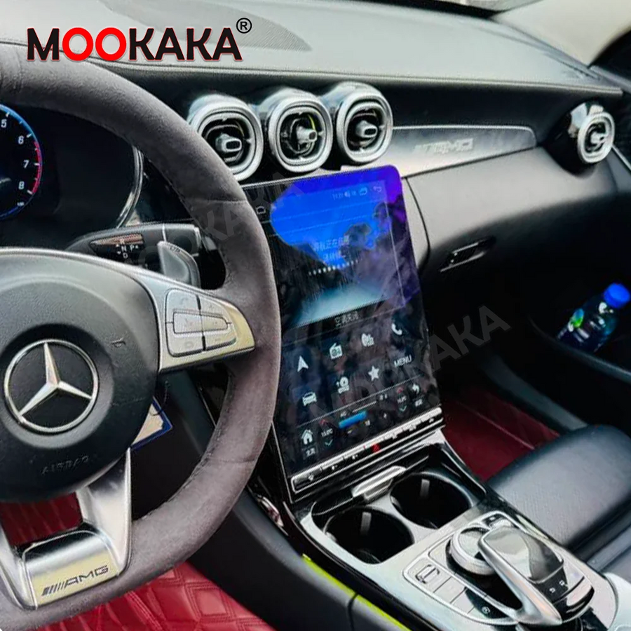 12.1 Inch Android CarPlay Head Unit for Mercedes-Benz C-Class Android Head Unit Aotsr 8GB 256GB Eight Core