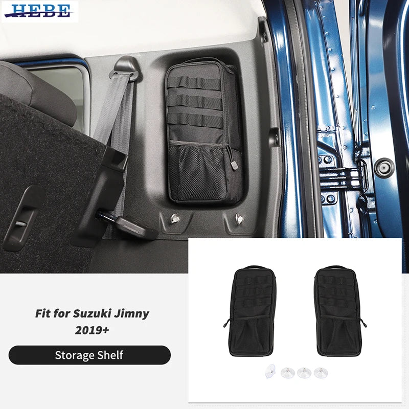 Trunk Organizer Window Bag for Suzuki Jimny 4-Door Car Interior Accessory HEBE
