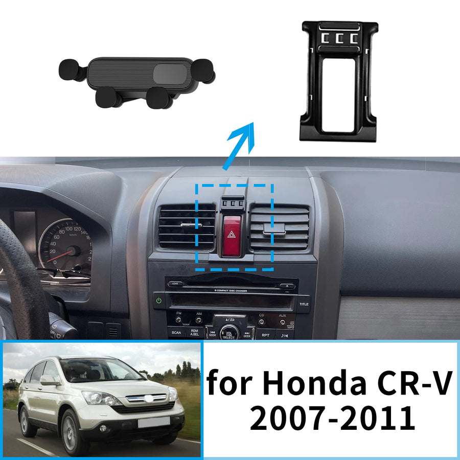 Smart Wireless Fast Charging Phone Mount for Honda CR-V 2007-2011 Car Phone Holder CATUSIKI