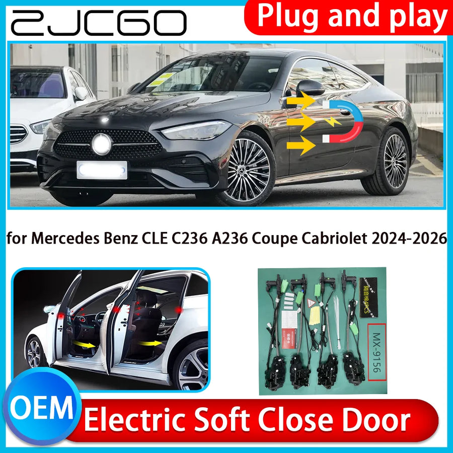 Electric Soft Close Door System for Mercedes Benz CLE Car Interior Accessory ZJCGO Default Title