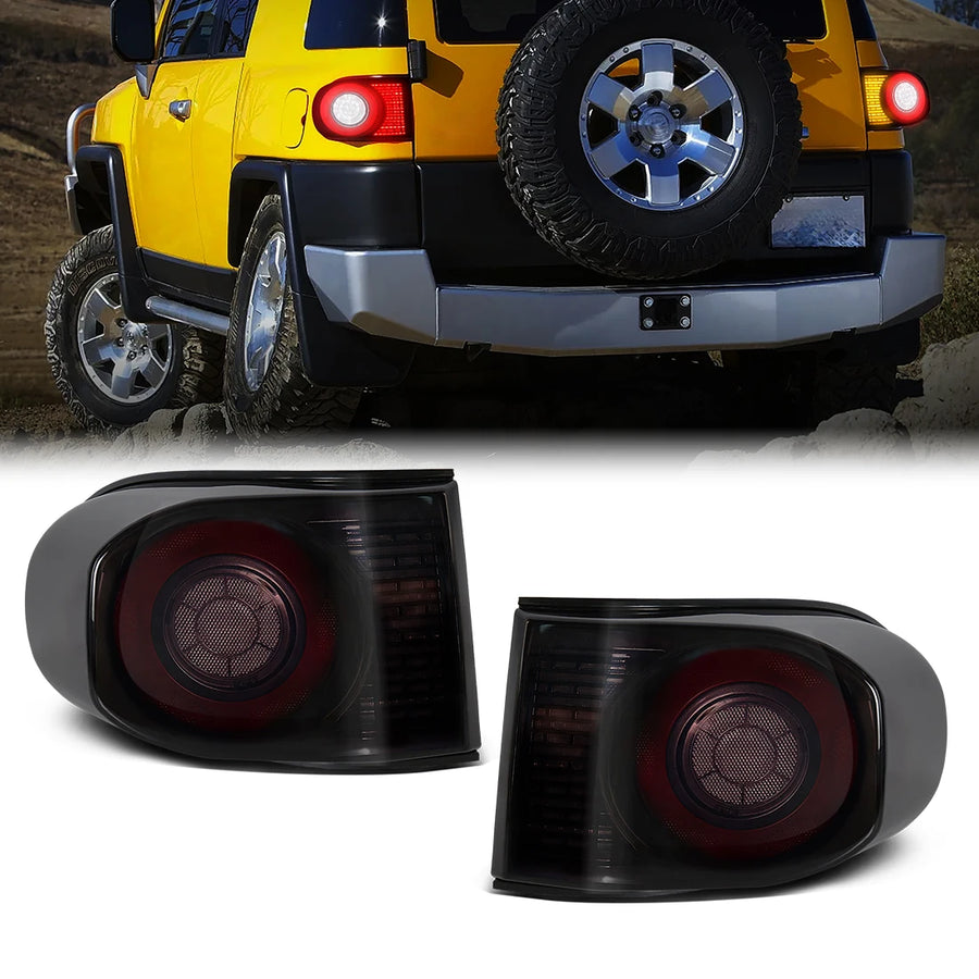 LED Tail Lights Dynamic Signal for FJ Cruiser 2007-2020 Car Interior Accessory MAGIC COLORM