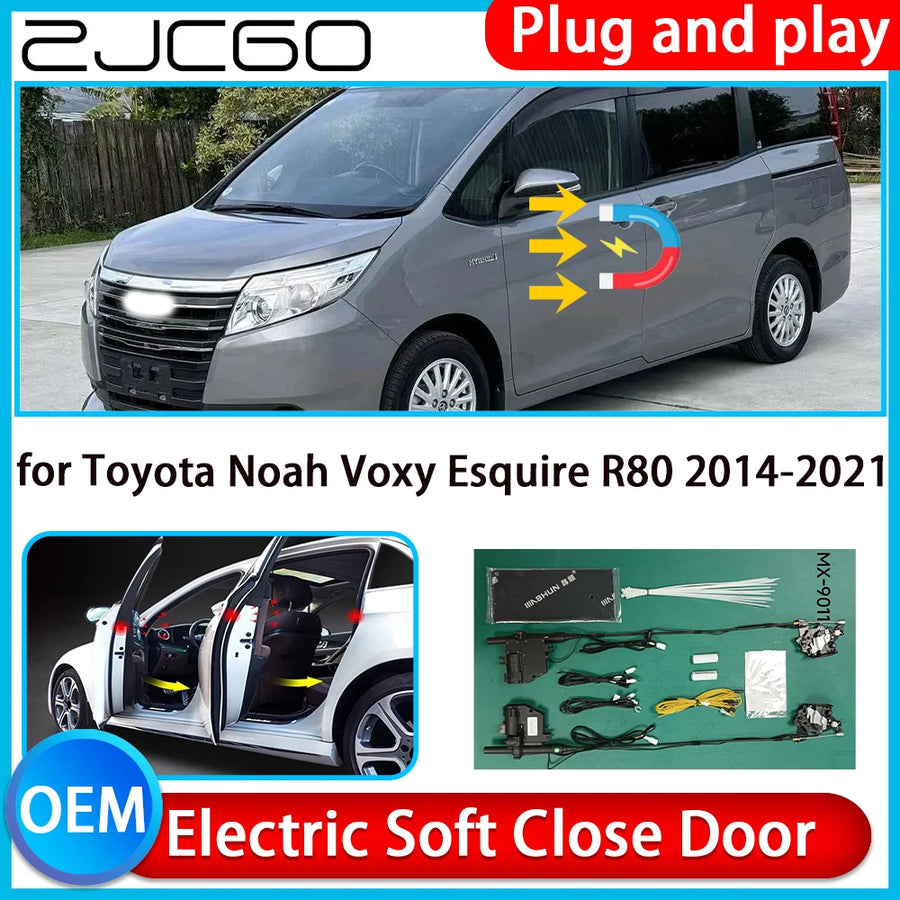 Electric Soft Close Door Kit for Toyota Noah Voxy 2014–2021 Car Interior Accessory ZJCGO Default Title