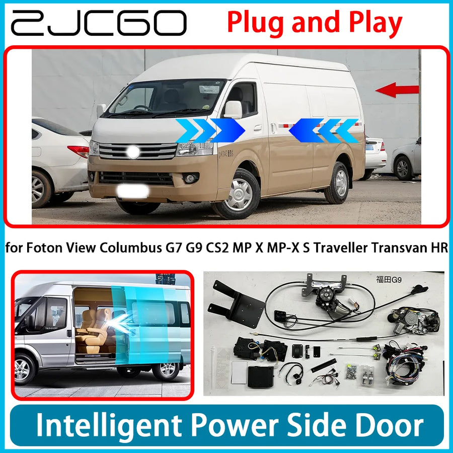 Electric Power Sliding Door Retrofit Kit for Foton View G7 Car Interior Accessory ZJCGO