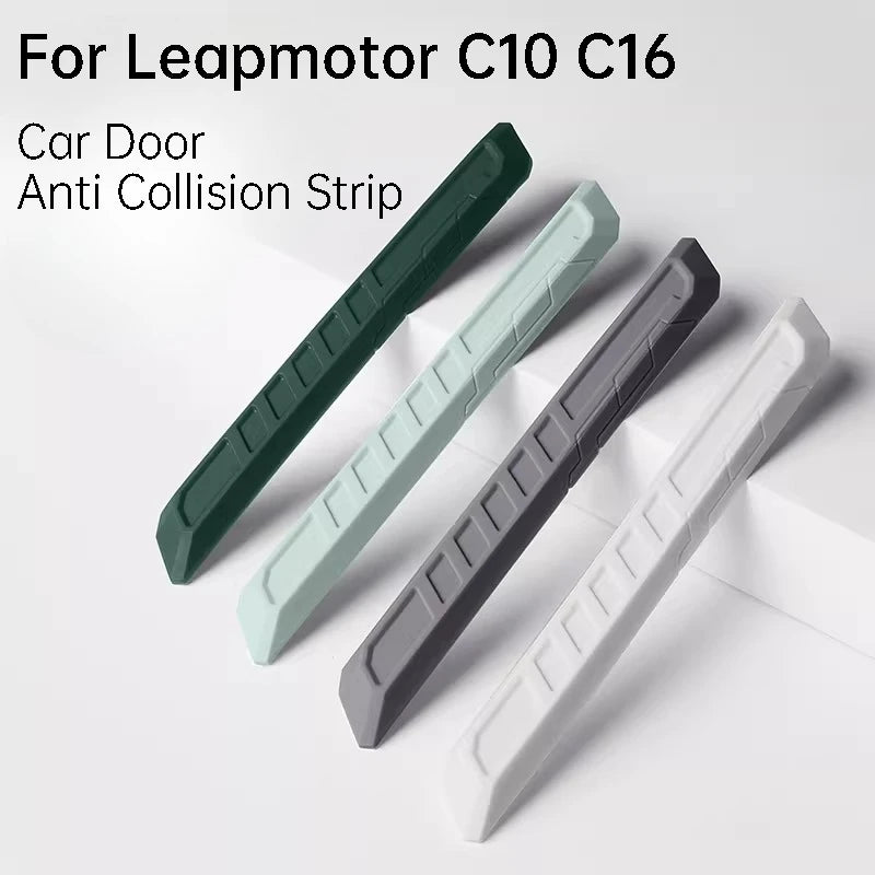 For Leapmotor C10 C16 Car Door Anti Collision Rubber Strip Anti Scratch Silicone Protective Sticker Exterior Accessories Car