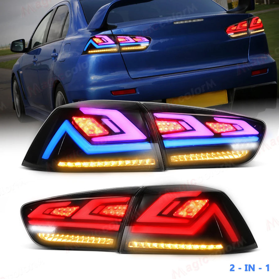 RGB Tail Lamp with Animation for Mitsubishi Lancer Evo X Car Interior Accessory MAGIC COLORM