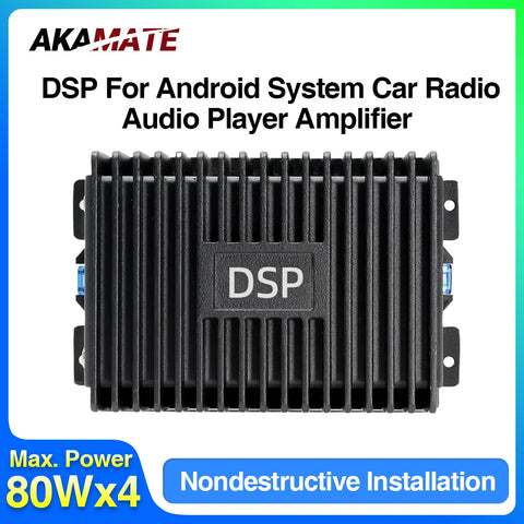 Car Audio DSP Amplifier 4-Channel for Android Radio Stereo Car Interior Accessory AKAMATE Default Title