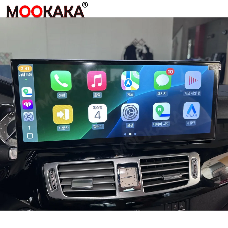 15.8-inch Android 14 Touchscreen for Mercedes-Benz CLS 2016–2017 Android Head Unit Aotsr 4GB 64GB Carplay Eight Core