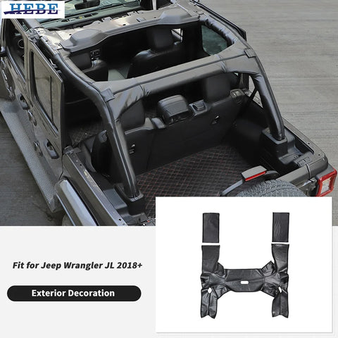 Trunk Guard Cover for Jeep Wrangler JL 4-Door 2018-25 Car Interior Accessory HEBE