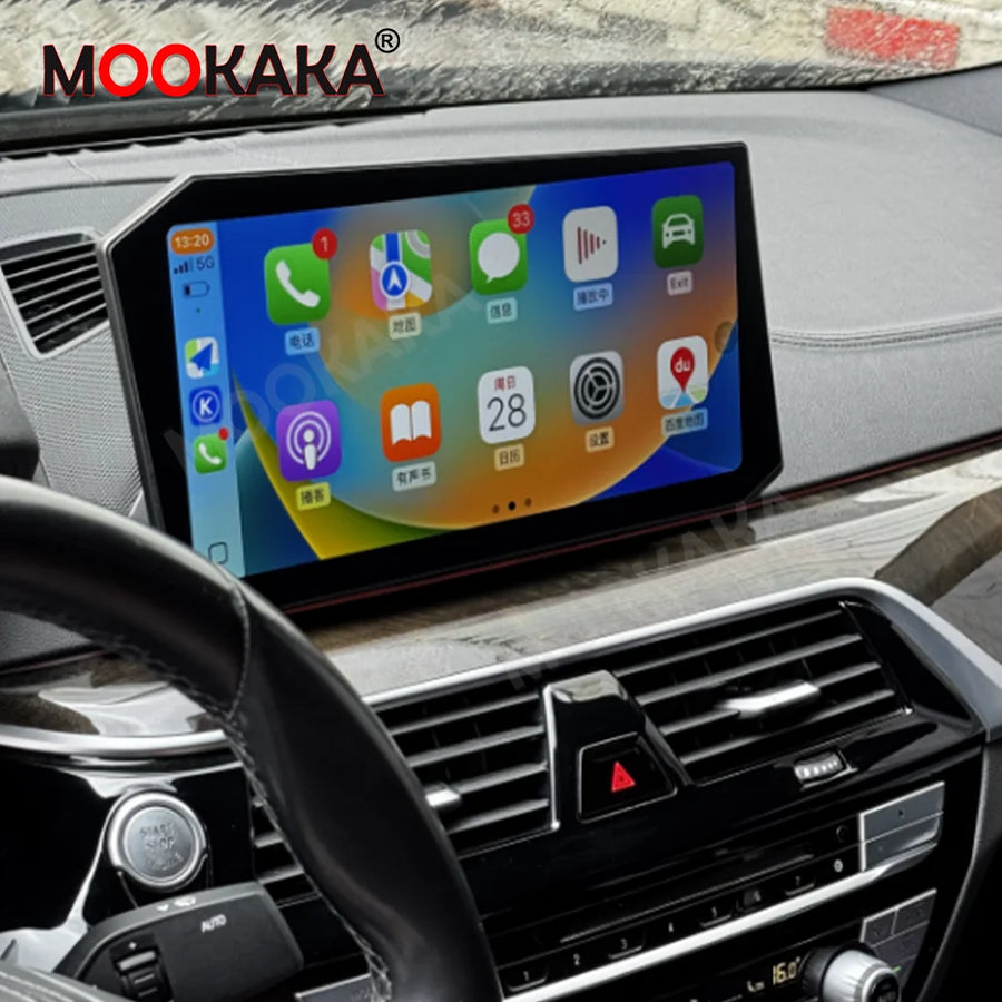 Android 14 Multimedia Navigation for BMW 5 Series G30 2018-2023 Android Head Unit Aotsr 4GB 64GB Eight Core