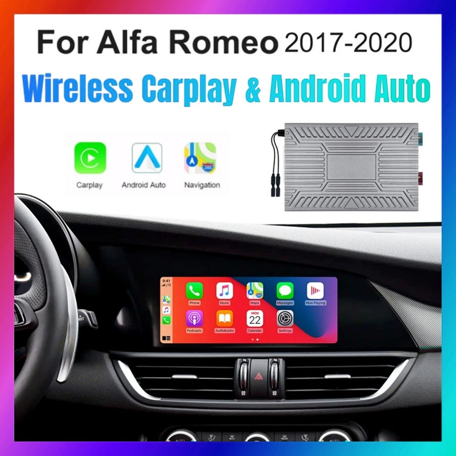 Wireless CarPlay Retrofit Module for Alfa Romeo Giulia Stelvio CarPlay Retrofit Module ANYFAR