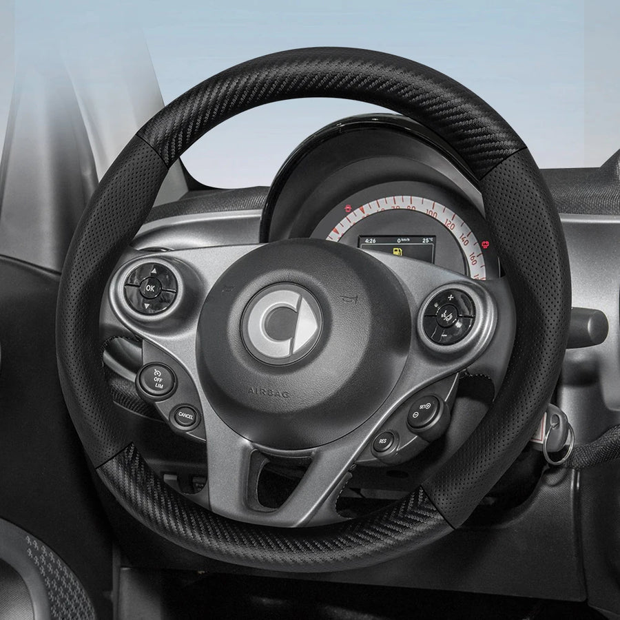 Breathable Carbon Fiber Leather Cover for Smart Car Interior Accessory Hocasen