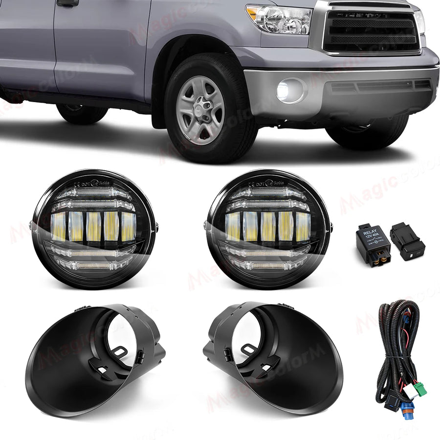 LED Fog Light Kit with DRL for Toyota Tacoma 2005-2011 LED Ambient Light MAGIC COLORM