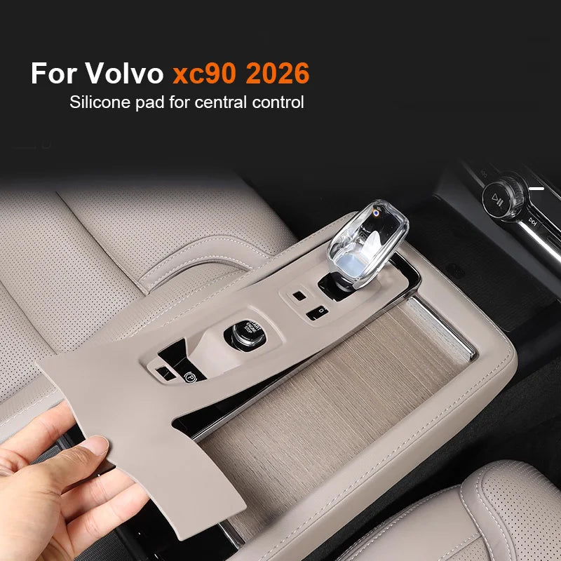 Central Control Silicone Charging Pad for Volvo XC90 Car Interior Accessory LINGLUYANG