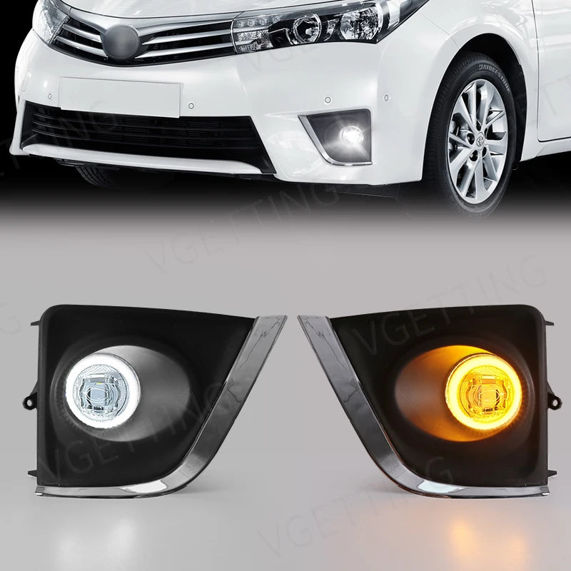 Fog Lights Halogen for Toyota Corolla Altis 2014 Car Interior Accessory MAGIC COLORM