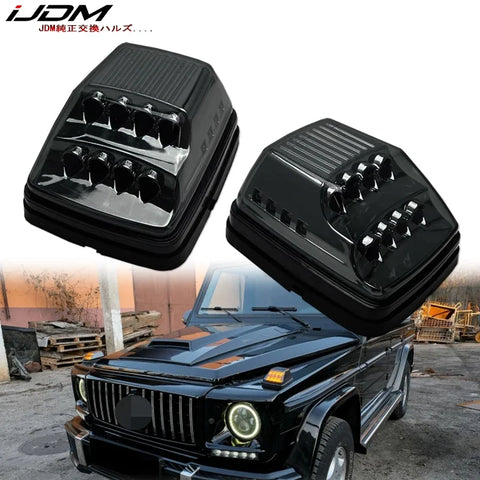 Amber Turn Signal Lights for Mercedes G550 G63 LED Ambient Light iJDM