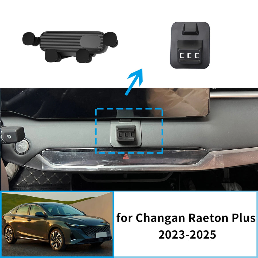 Wireless Charging Phone Mount for Changan Raeton Plus 2023-2025 Car Phone Holder OEM