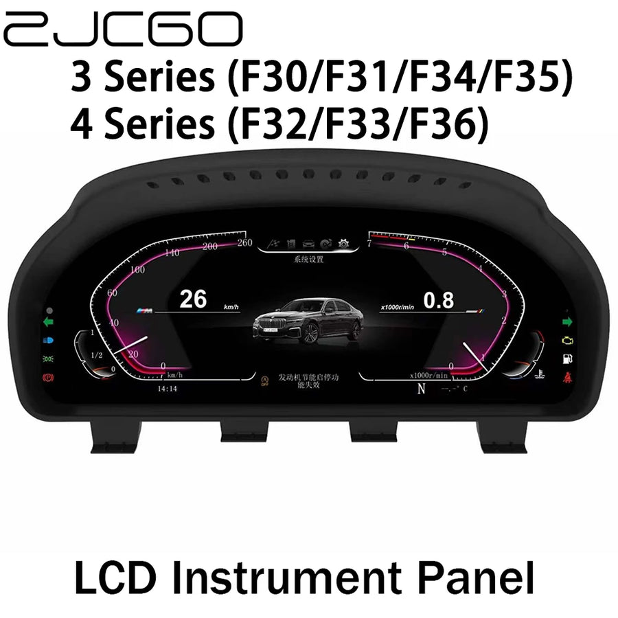 12.3 Inch Digital LCD Instrument Cluster for BMW 3 4 Series Android Head Unit ZJCGO Default Title