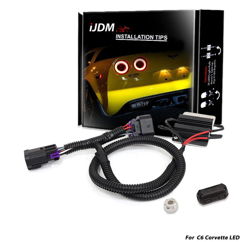 Resistor Harness for C6 Corvette 05-13 Lights Car Interior Accessory iJDM