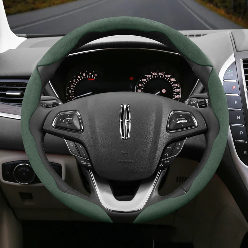 Segmented Suede Cover for Lincoln Continental MKZ Car Interior Accessory Hocasen