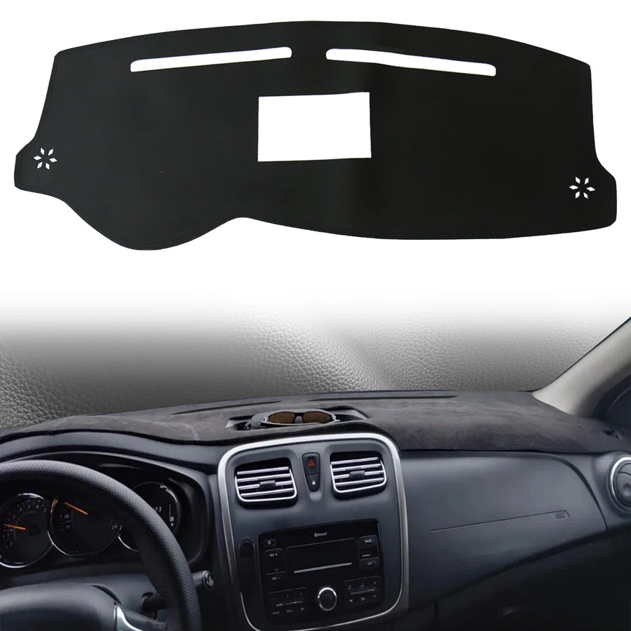 Premium Dashboard Cover Mat for Renault Sandero 2013-2020 Dashboard Mat CATUSIKI