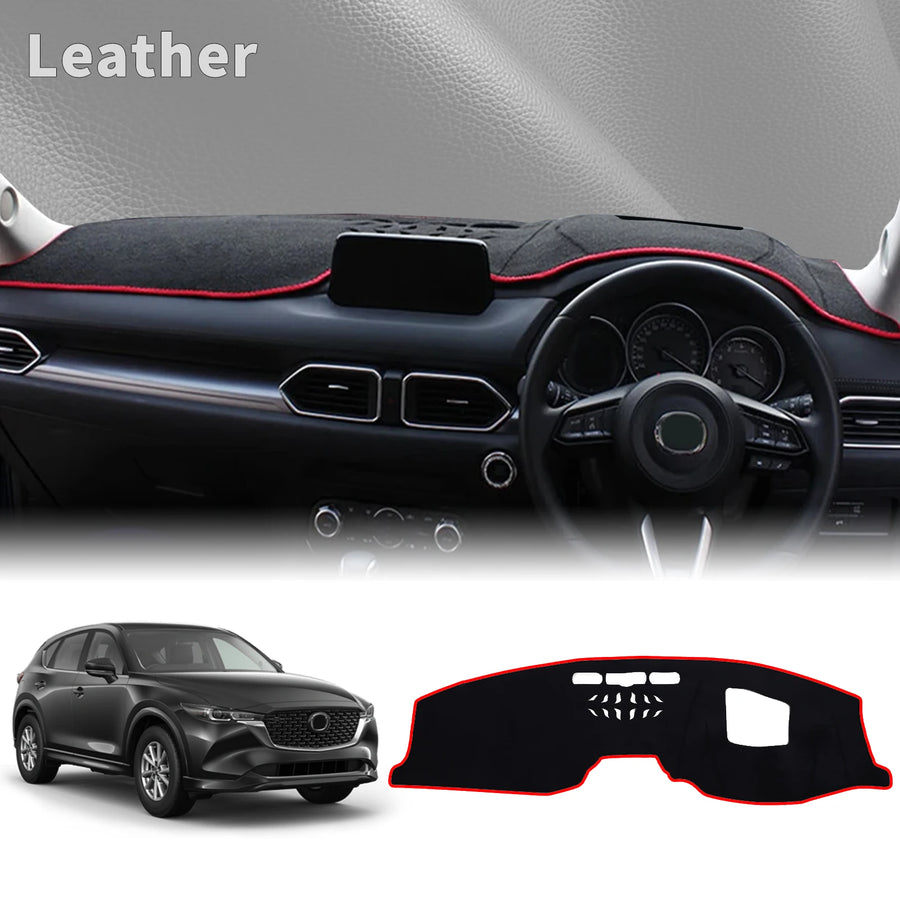 Premium Flannel Dashboard Cover for Mazda CX-5 2022–2025 Dashboard Mat CATUSIKI