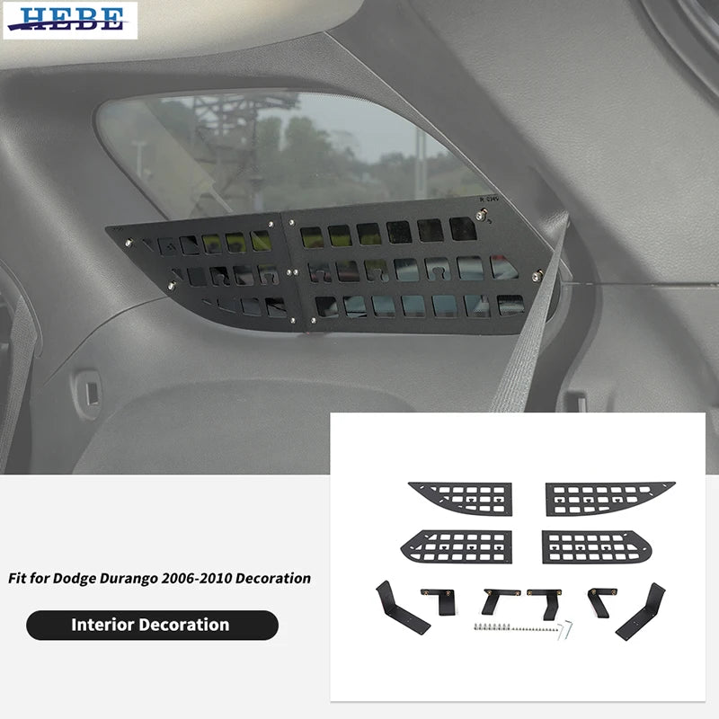 Trunk Rear Window Storage Rack for Dodge Durango 2006-2010 Car Interior Accessory HEBE